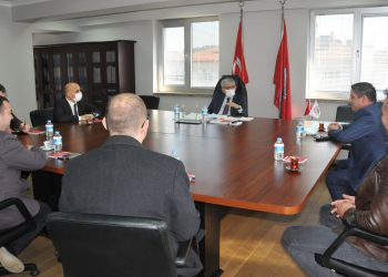 Burdur Belediyesi’nden Arkadaşlarımız Genel Başkanımızı Ziyaret Etti