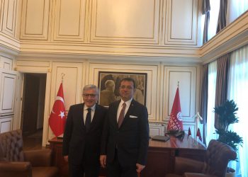 Genel Başkan Nihat Yurdakul, İstanbul Büyükşehir Belediye Başkanı Ekrem İmamoğlu’nu ziyaret etti