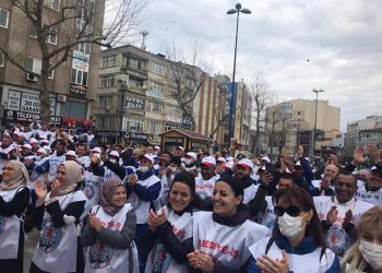 Çorlu Belediyesi Personel A.Ş’de Çalışan Arkadaşlarımızla Buluştuk, Çorlu Belediyesi’ne Grev Kararını Astık