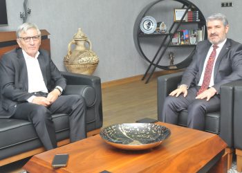 Adıyaman Besni Belediye Başkanı Reşit Alkan, Genel Başkanımız Nihat Yurdakul’u ziyaret etti