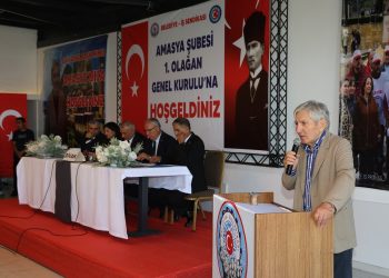 Amasya Şubesi 1. Olağan Genel Kurulu Yapıldı